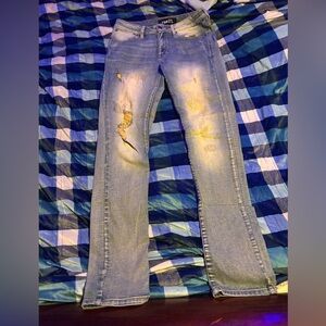 Light Blue Distressed RUE21 Jeans